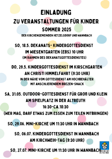 kinder sommer 25