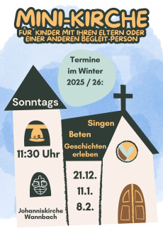 mini-kirche plakat