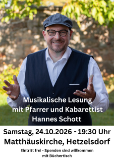 Plakat Pfarrer Schott